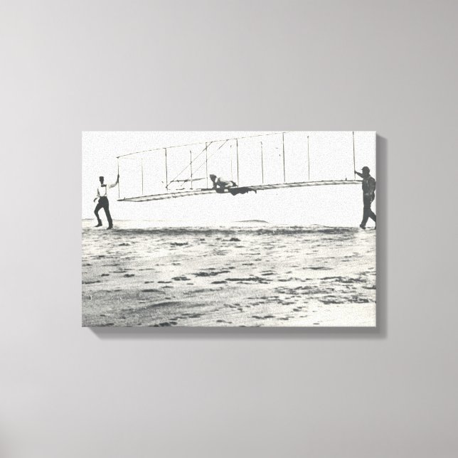 Toile Les tests de planeur de Wright Brothers (Recto)