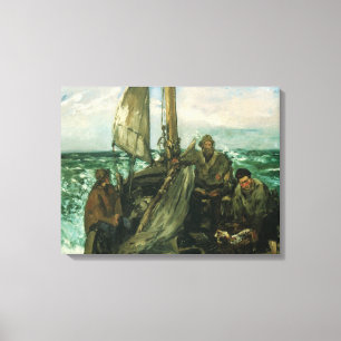 Toile Les Toilers de la Mer d'Edouard Manet, Art Vintage