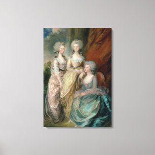 Toile Les trois filles aînées de George III : Princesse