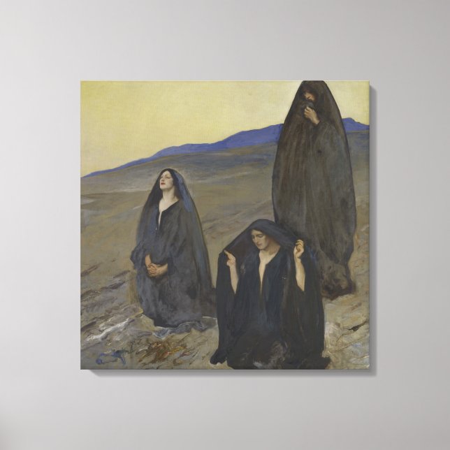 Toile Les Trois Marys (Recto)