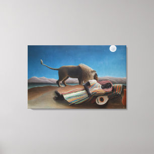 Toile Les Tsiganes qui dorment   Henri Rousseau