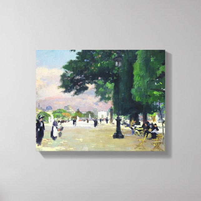 Toile Les Tuileries (Recto)