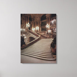 Toile L'escalier grand du l'Opéra-Garnier