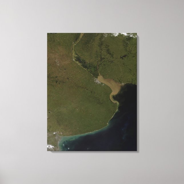 Toile L'estuaire du Rio de la Plata (Recto)