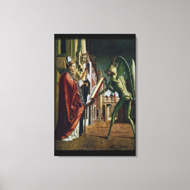 Toile L'évêque et la bête - 24x36 Qualité musée (Recto)