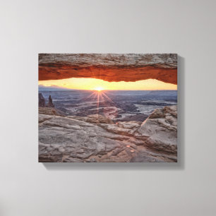 Toile Lever de soleil à la voûte de MESA, parc nationa