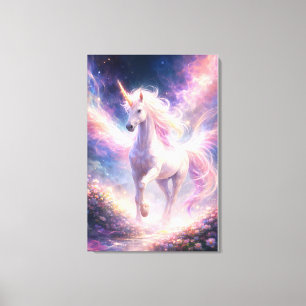 Toile Licorne ailée éthérée de lumière   ManJiangHong Fa
