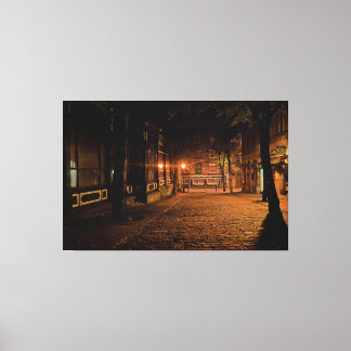 Toile Lienzo Ciudad nocturna 