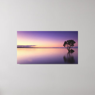 Toile Lienzo Tríptico Paisaje Natural Lago