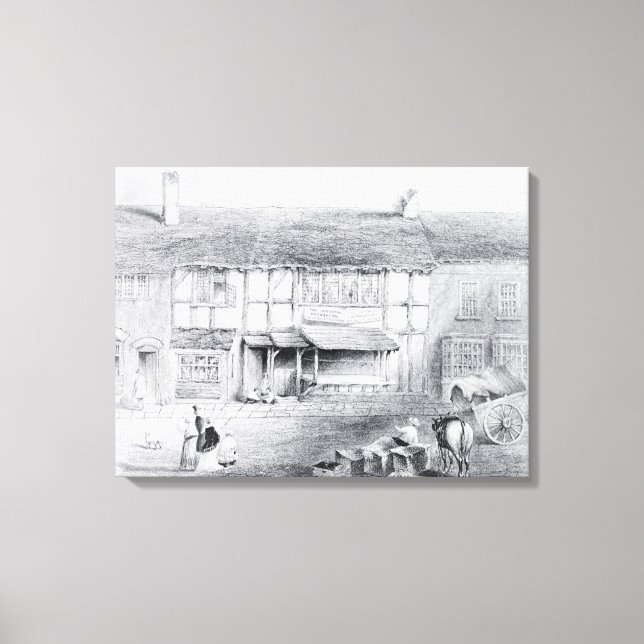 Toile Lieu de naissance de Shakespeare (Recto)