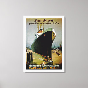 Toile Ligne Hamburg-Amerika