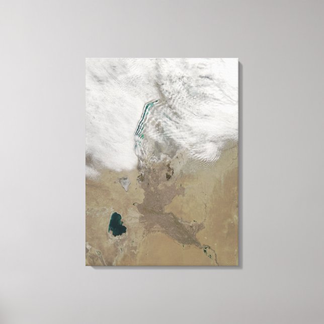 Toile Lignes distinctives des nuages (Recto)