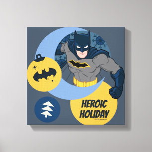 Toile Ligue de Justice Batman Holiday Bauble