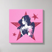 Ligue de Justice | Wonder Woman & Stars Pop Art