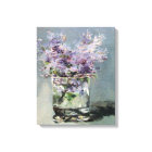 Lilacs en verre par Edouard Manet