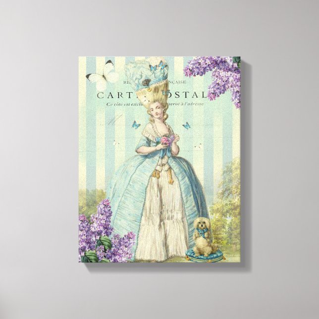 Toile Lilas au printemps (Recto)