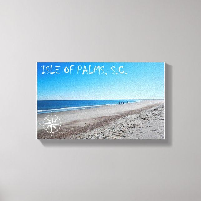 Toile L'île de Palms Canvas Art (Recto)