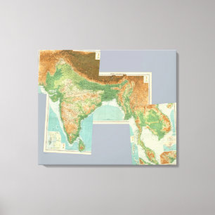 Toile L'Inde composée 2