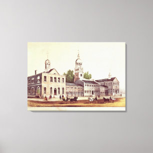Toile L'indépendance Hall, Philadelphie