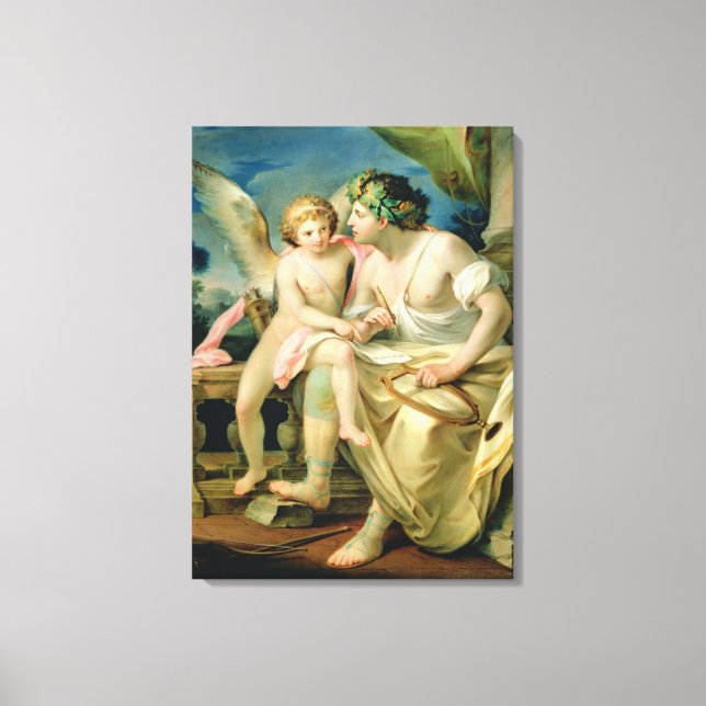 Toile L'inspiration du poète, 1785 (Recto)