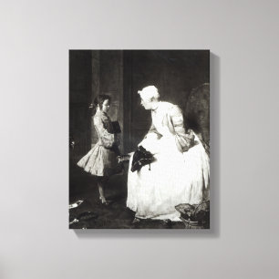 Toile L'institutrice, 1739