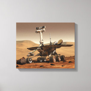 Toile L'interprétation de l'artiste de Mars Rover