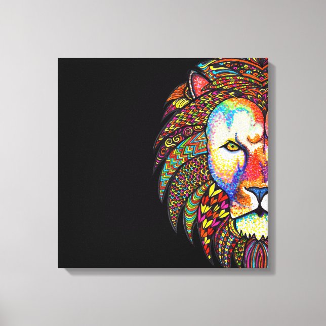 Toile Lion (Recto)