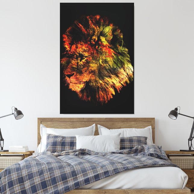 Toile Lion (Insitu(Chambre))