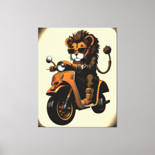 Toile Lion Canvas