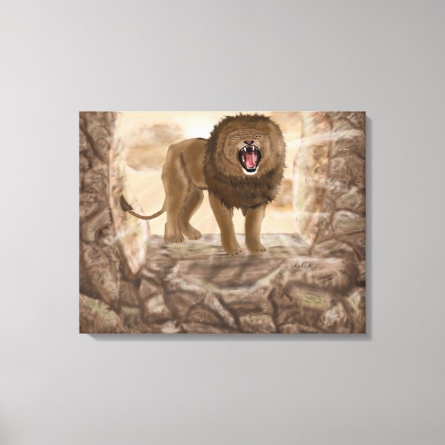 Toile Lion d'or (Recto)