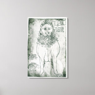 Toile Lion et porc-épic de Mme Fr 19093 fol.24v