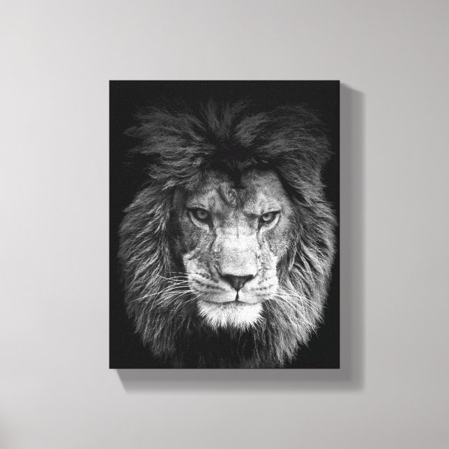 Toile Lion poster Leinwand (Recto)
