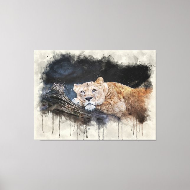 Toile Lioness (Recto)