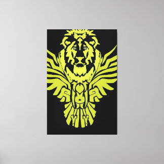 Toile LionHibou