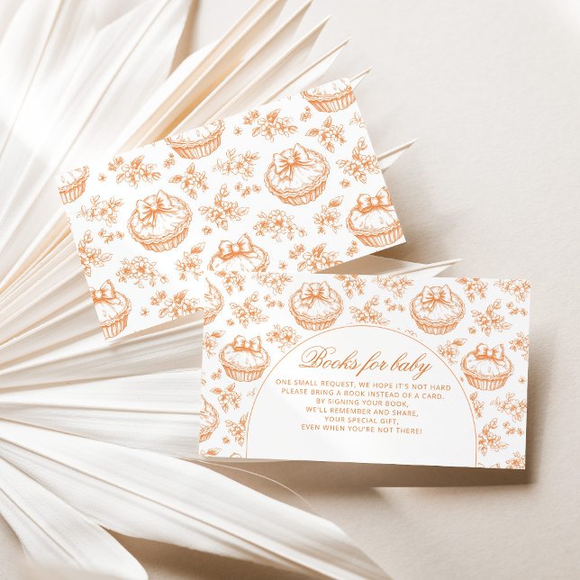 Toile Litte Cutie Pie Books for baby arch Enclosure Card (Creator Uploaded)