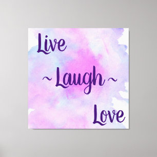 Toile Live Laugh Love