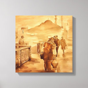 Toile Livraison De Yaourts À Istanbul Peinture Ar Histor