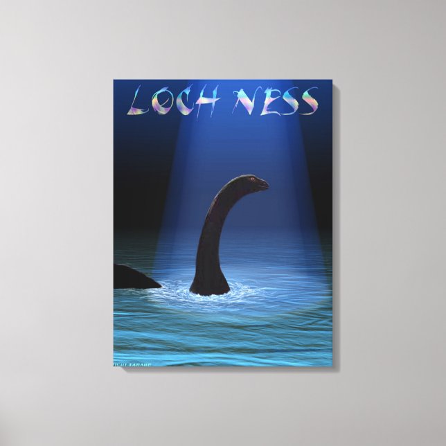 Toile Loch Ness 1 (Recto)