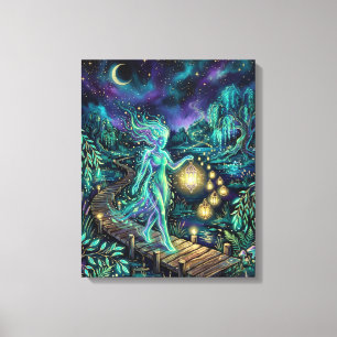 Toile L'Œuvre d'Art Spirituel de La Lanterne de Grove