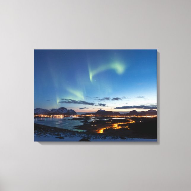 Toile Lofoten Aurora (Recto)