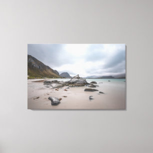 Toile Lofoten Ramberg Beach