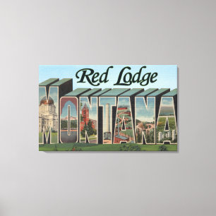 Toile Loge rouge, Montana
