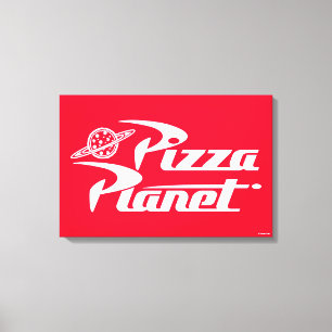 Toile Logo de Pizza Planet