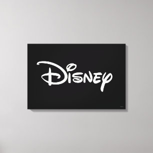 Toile Logo Disney White