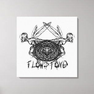 Toile Logo Flowstone Graphics Pixies