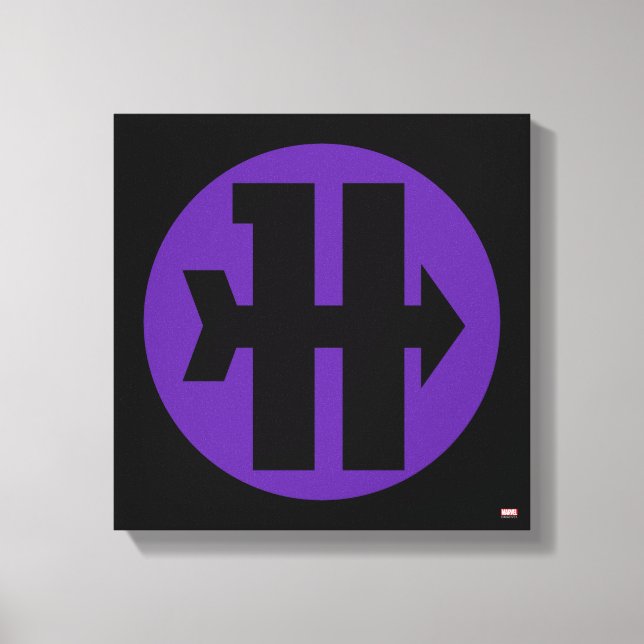 Toile Logo Hawkeye On Target (Recto)