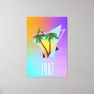 Toile Logo Paradise 1987