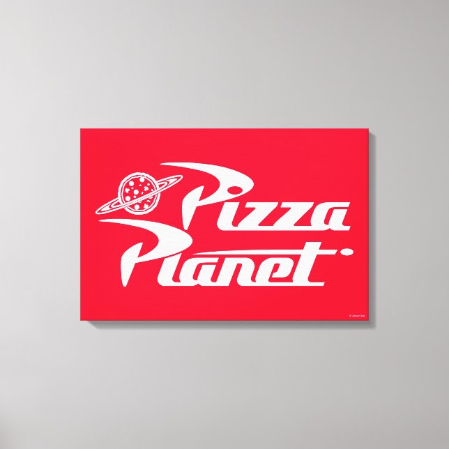Toile Logo Pizza Planet (Recto)