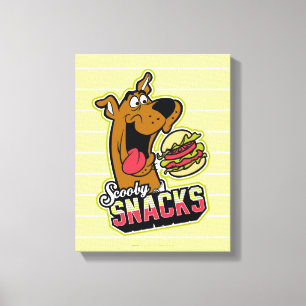 Toile Logo Scooby-Doo "Scooby Snacks"