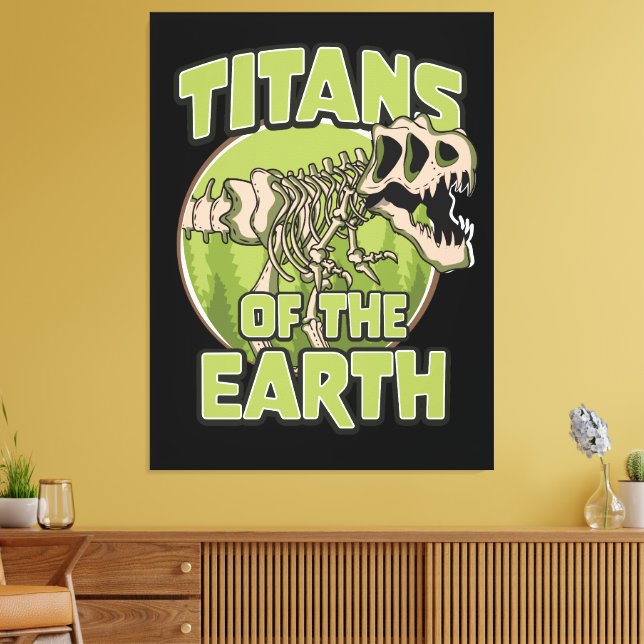 Toile Logo Titans of the Earth (Insitu(Salon))